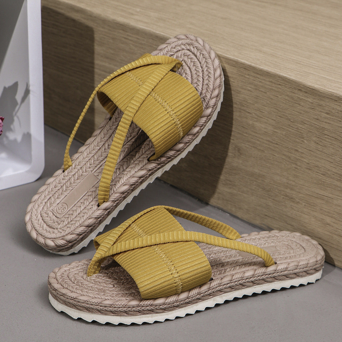 Women's  Beach Vacation Sandals Fashion Toe-Strap Flip-Flops Slipper eprolo