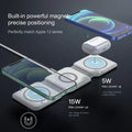 3-in-1 Magnetic Multi-function Charger Folding Wireless Charger for Xiaomi  Apple Phone Headset Watch Airpods Charger eprolo