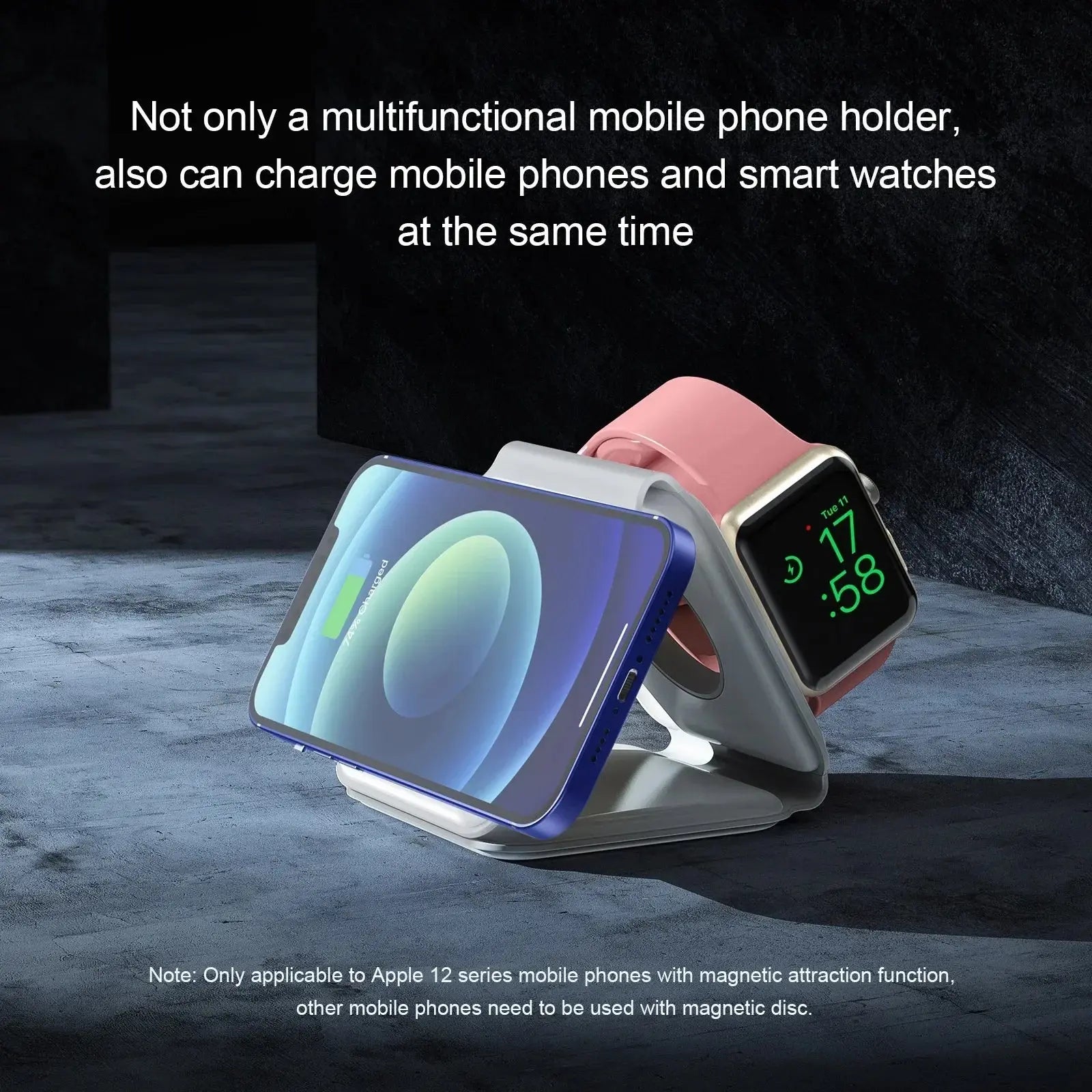 3-in-1 Magnetic Multi-function Charger Folding Wireless Charger for Xiaomi  Apple Phone Headset Watch Airpods Charger eprolo
