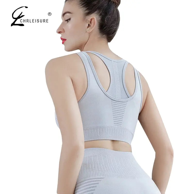 Women Push Up Bra New Workout Fitness Underwear Seamless Beauty Back Bra Sportwear Women eprolo