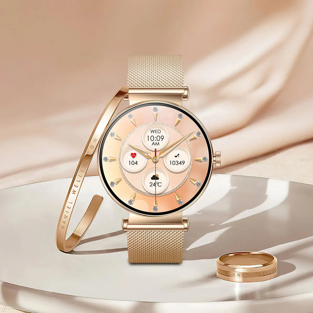 Y16 ultra-thin smartwatch with female AMOLED screen always on 466 * 466 high-definition pixel watch eprolo