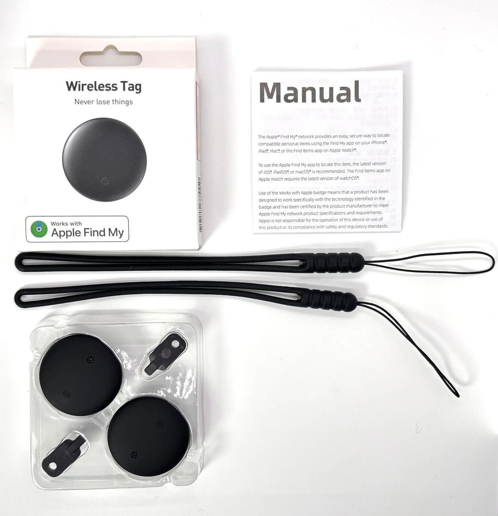 Waterproof Anti-Lost Tracker Compatible with Find My for Pet Locator, Alternative to Airtag eprolo