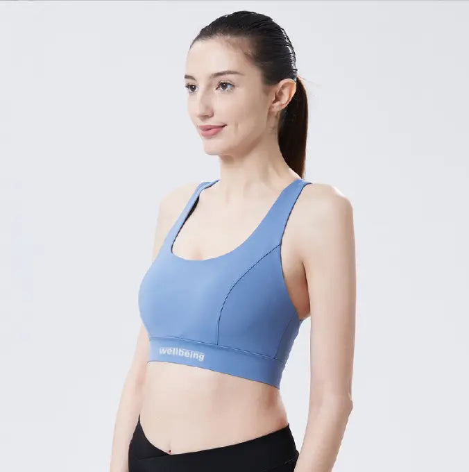 Summer oversized adjustable breastplate integrated chest pad yoga beauty back bra fitness fitness and sports bra for women eprolo