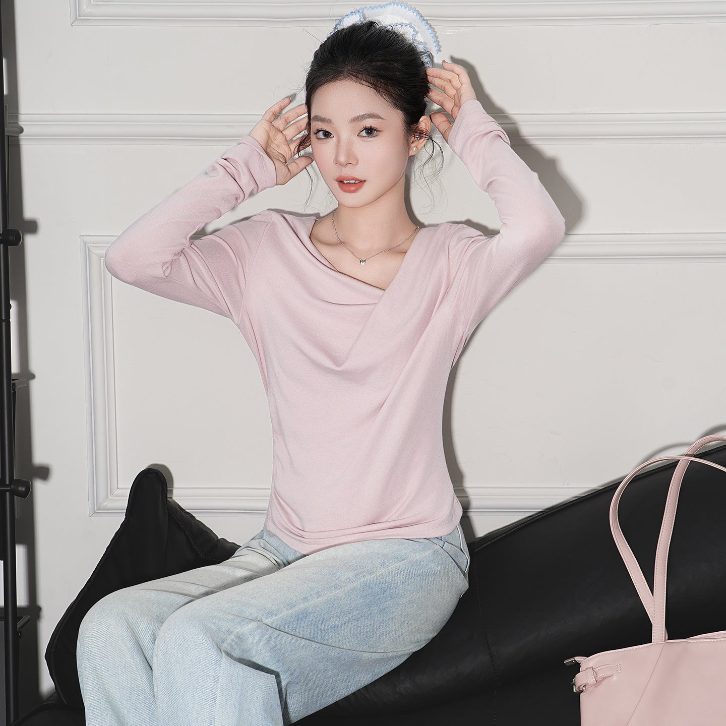 Asymmetric Off-Shoulder T-Shirt for Women, Slim Fit, Unique Design eprolo