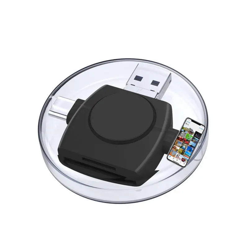 TF card SD card reader suitable for Apple USB C Android Typec computer USB laptop 4in1 card reader eprolo