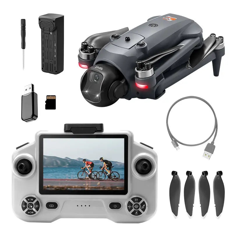 Drone YL059 GPS Remote Control Brushless Aircraft with Drop Function Obstacle Avoidance, and 5G Screen Control Quadrcopter eprolo