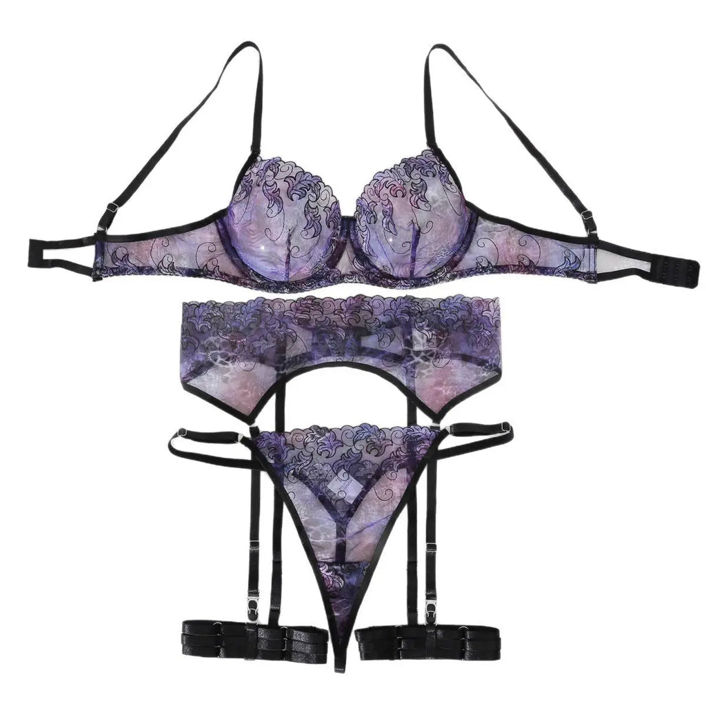 Fashion Temptation Sexy Underwear Underwear Four Piece Set eprolo