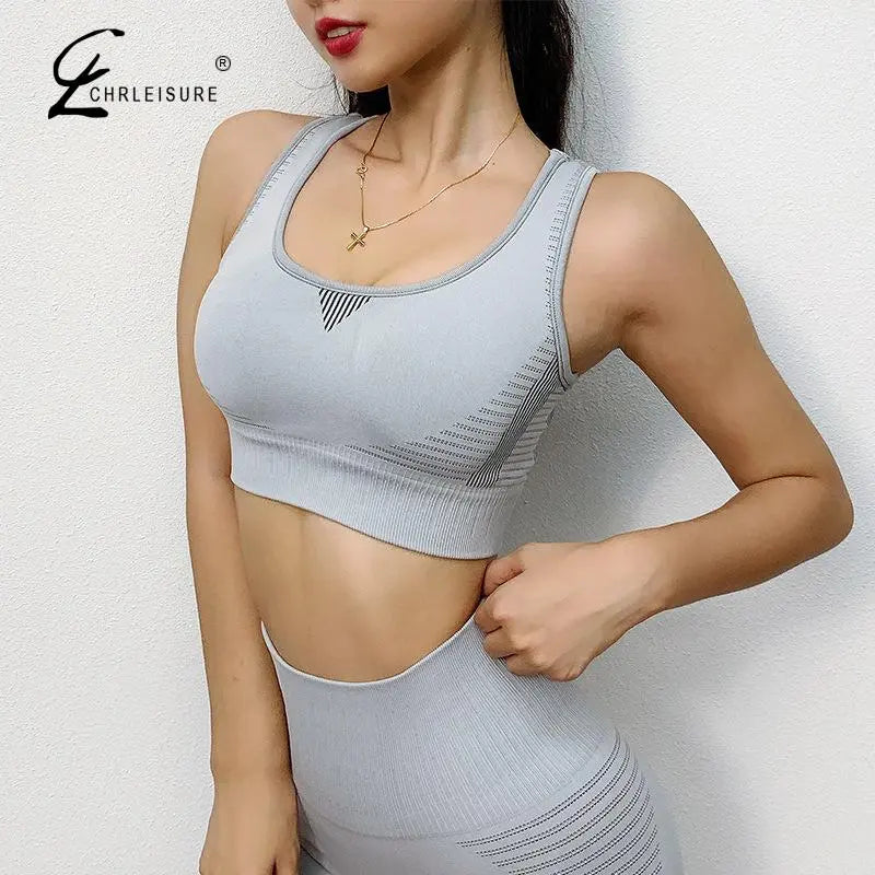 Women Push Up Bra New Workout Fitness Underwear Seamless Beauty Back Bra Sportwear Women eprolo
