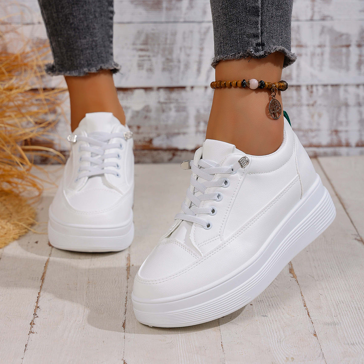 Thick soled height increasing board shoes eprolo