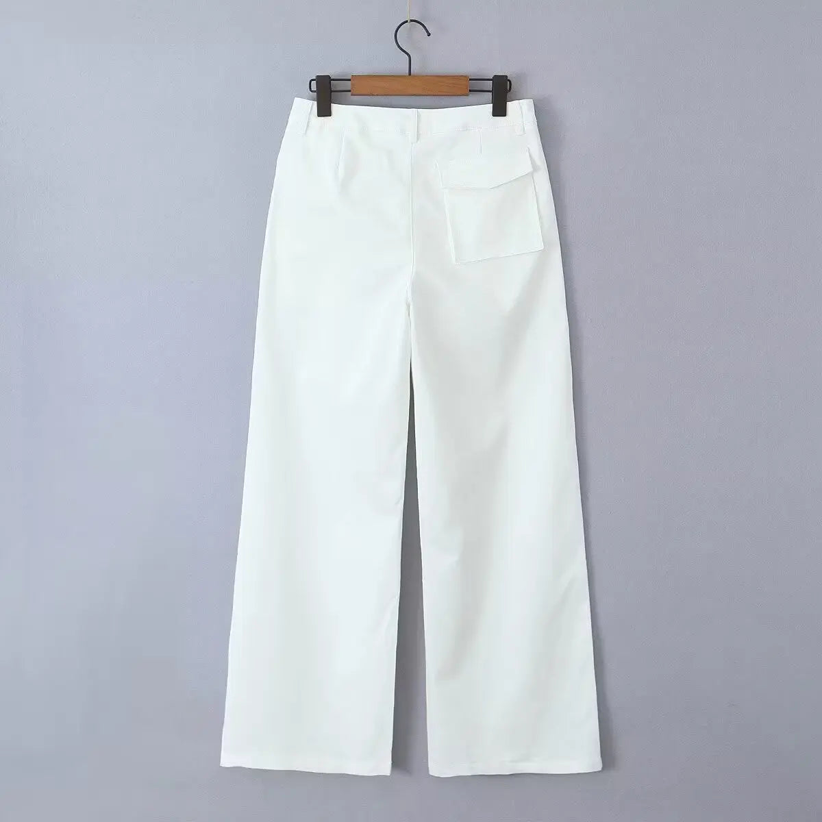 Low waist wide leg work pants for women eprolo