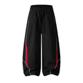 Patchwork Color-Blocked Unisex Spring Casual Loose Wide-Leg Pants Sports Long Pants eprolo