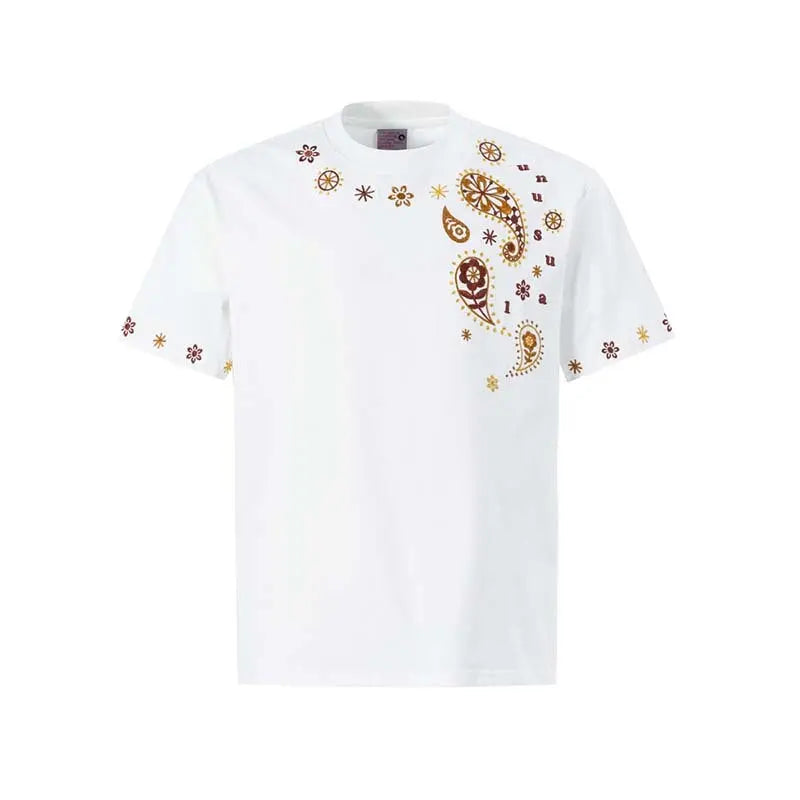 Pattern printed short sleeved t-shirt eprolo