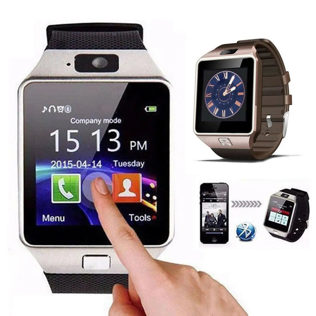 DZ09 Smart Watch Bluetooth Children's Phone Watch Touch Screen Card Multi-Language Smart Wearable Call Upgrade eprolo