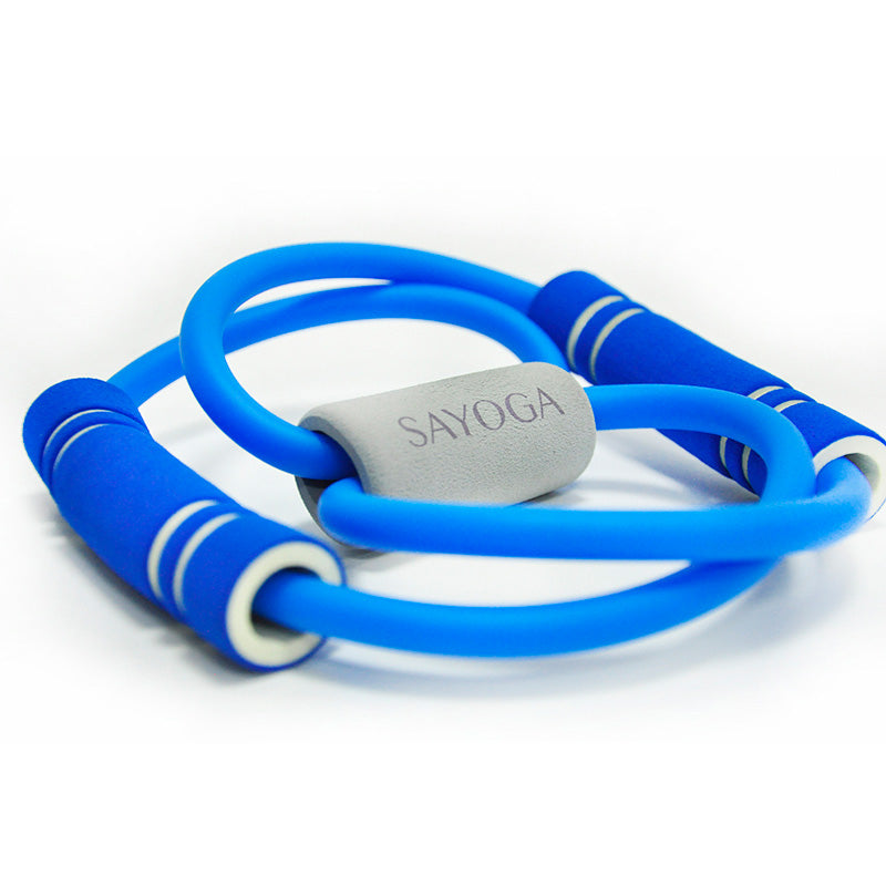Yoga Gum Fitness Resistance 8 Word Chest Expander Rope Workout Muscle Fitness Rubber Elastic Bands for Sports Exercise eprolo