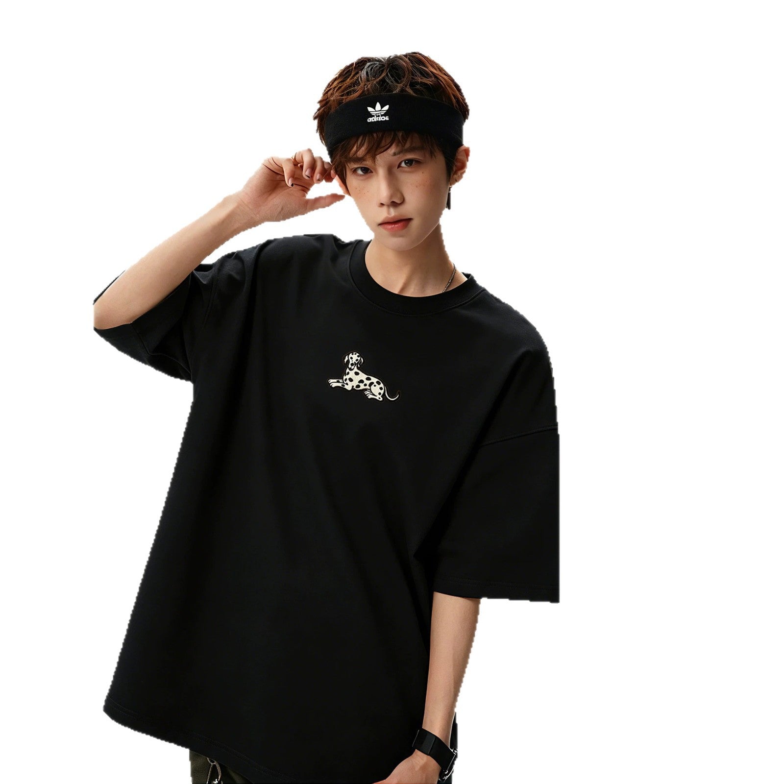 Men's Casual Sporty Short Sleeve High Street Round Neck Couple T-Shirt eprolo
