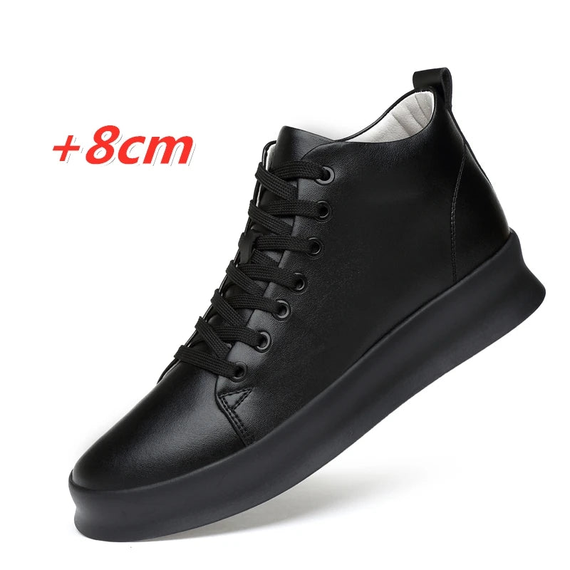 Summer Fashion Invisible Height-Increasing Shoes 8CM Korean Style British Invisible Height-Increasing Men's Shoes Casual Sports Sneakers eprolo