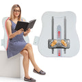 1 Set  Shiatsu Back Massager 3D Deep Tissue Kneading Massage Pillow Cordless USB Rechargeable With 3 Massaging Modes 2 Heating Levels 10Mins Auto-Off For Back Shoulder Waist Lumbar No Chair