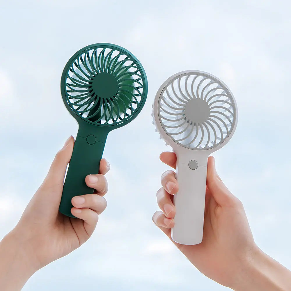 Shaking Head Fan USB Mini Desktop Small Fan Convenient Hand-Held Outdoor Student Fan eprolo