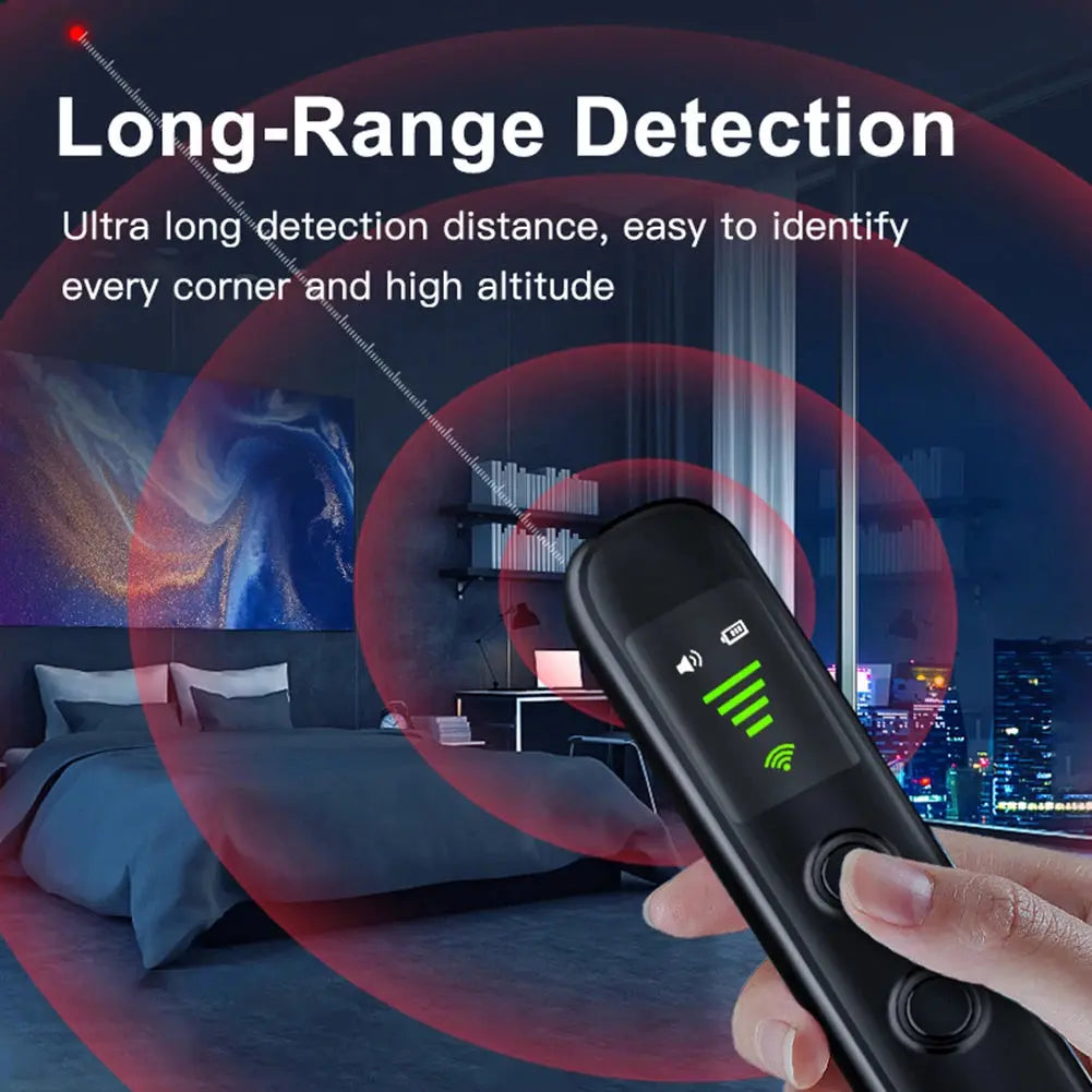 T66 GPS Tracker Detector Multifunctional Infrared Anti-Positioning Anti-Eavesdropping Tracking Scanning Camera Detector for Car eprolo