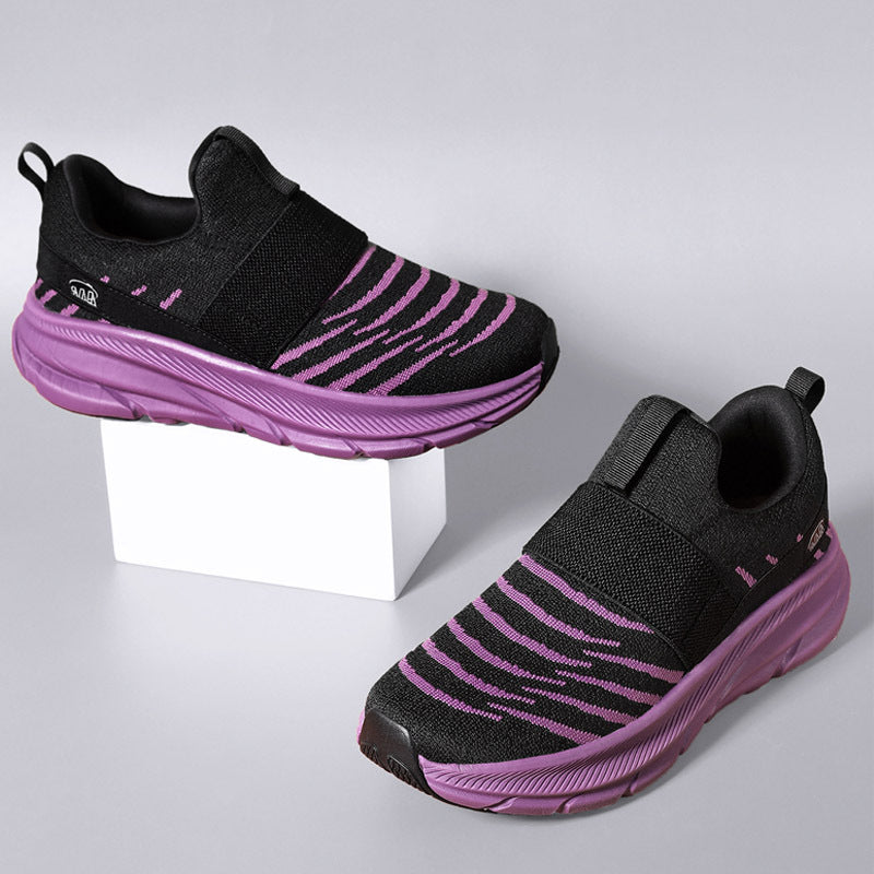 Big Size Women's Shoes, Soft Sole Comfortable Middle-aged and Elderly Walking Shoes, Slip-on Ultra-light Outdoor Sports Shoes eprolo