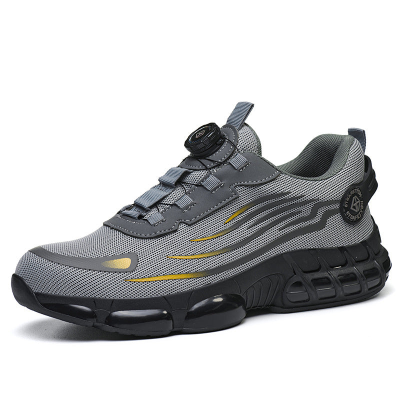 Mesh Knit Safety Work Shoes, Breathable and Comfortable, Puncture-Resistant Protective Footwear eprolo