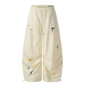 Cargo Paratrooper Pants Women  Loose Straight Leg Wide Leg Casual Trousers eprolo