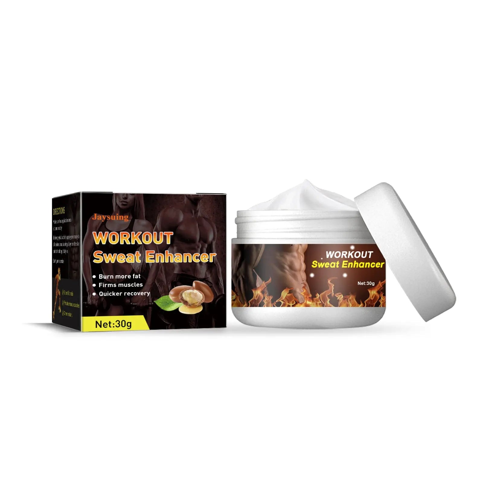 Jaysuing Ab Cream, Enhancing Line And Muscle Firming Shaping Sports Body Sculpting Cream eprolo