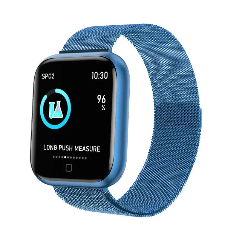 T80S Smart Bracelet Heart Rate Blood Pressure Sleep Monitoring Message Notification Chip Temperature Measurement Bracelet eprolo