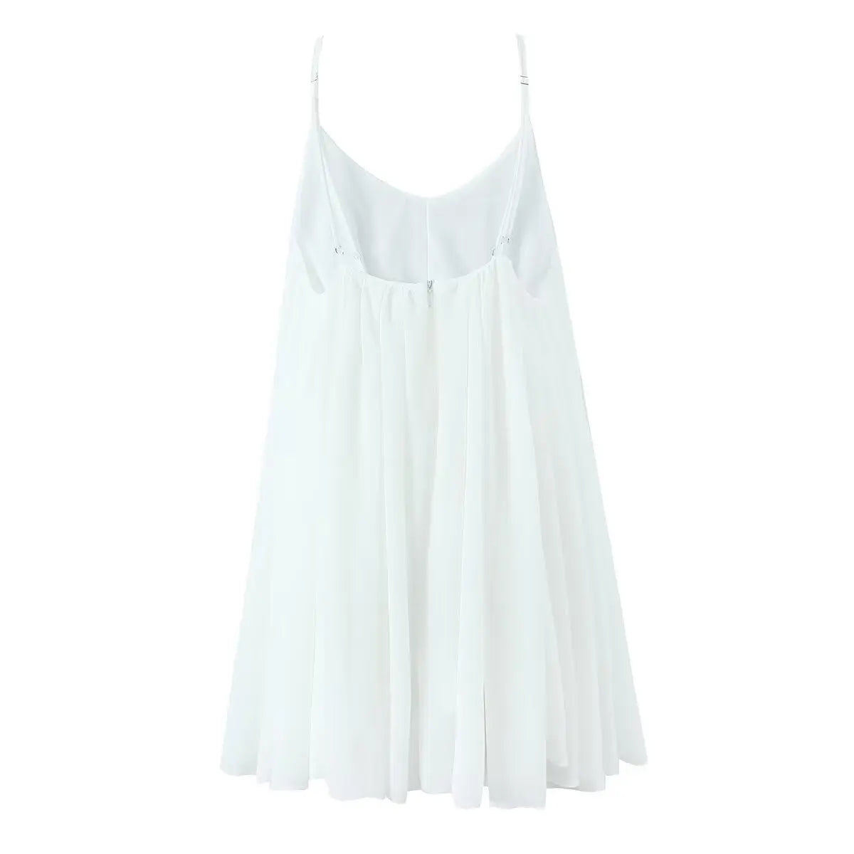 Chic Backless V-Neck Loose Strap Dress for Women eprolo