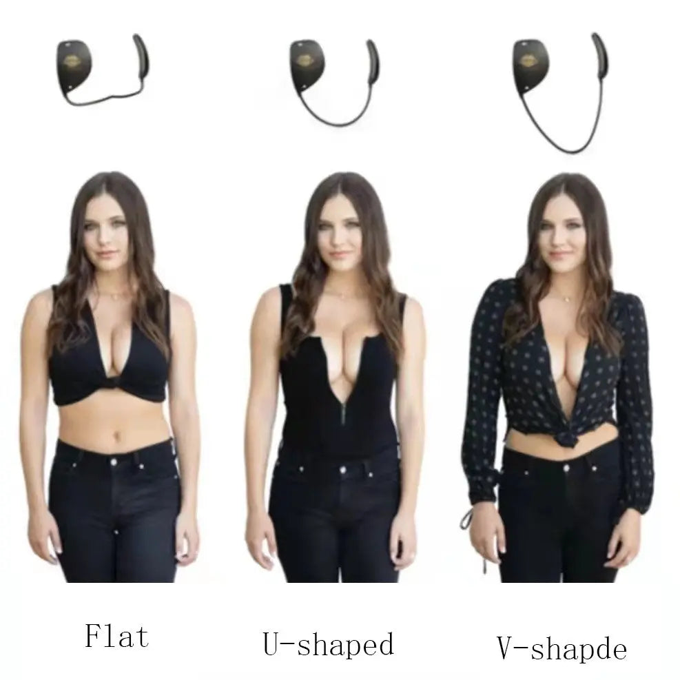 Rontless Bra Silicone Breast Patch For Women Invisible Bra Adjustable Breast Retractor To Prevent Sagging eprolo