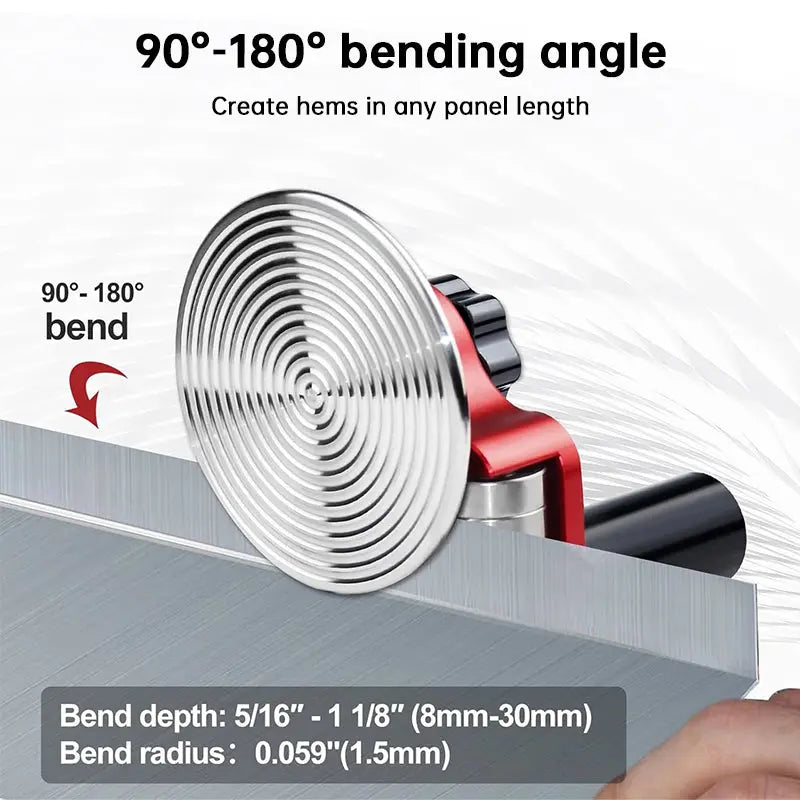 2-Station Metal Sheet Bender, Roofing Metal Tool, Bending & Hemming Machine, Sheet Metal Brake eprolo