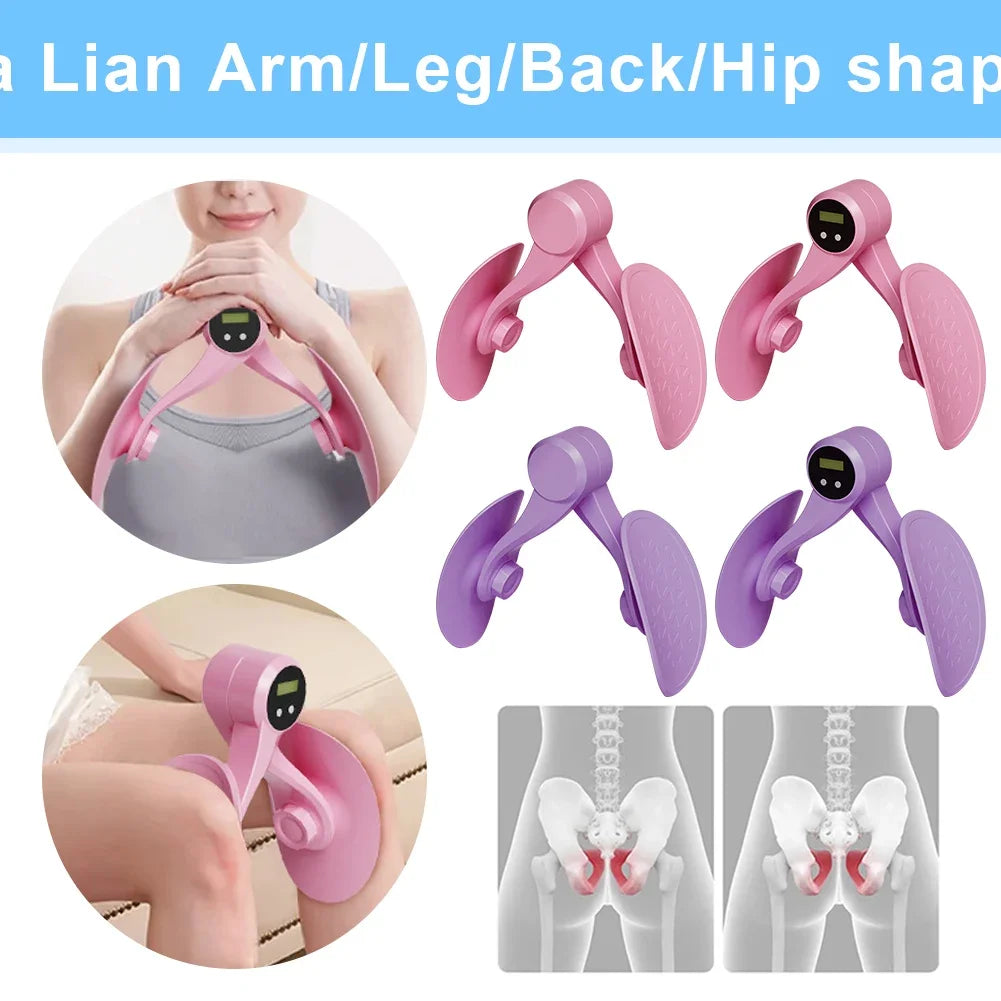 Yoga Leg Clamp Pelvic Floor Muscle Trainer Leg Inner Kegel Exercise Female Postpartum Repair Leg Beauty eprolo