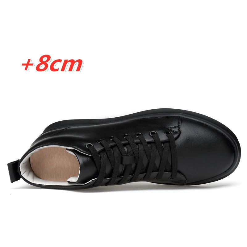 Summer Fashion Invisible Height-Increasing Shoes 8CM Korean Style British Invisible Height-Increasing Men's Shoes Casual Sports Sneakers eprolo