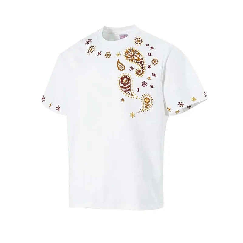 Pattern printed short sleeved t-shirt eprolo
