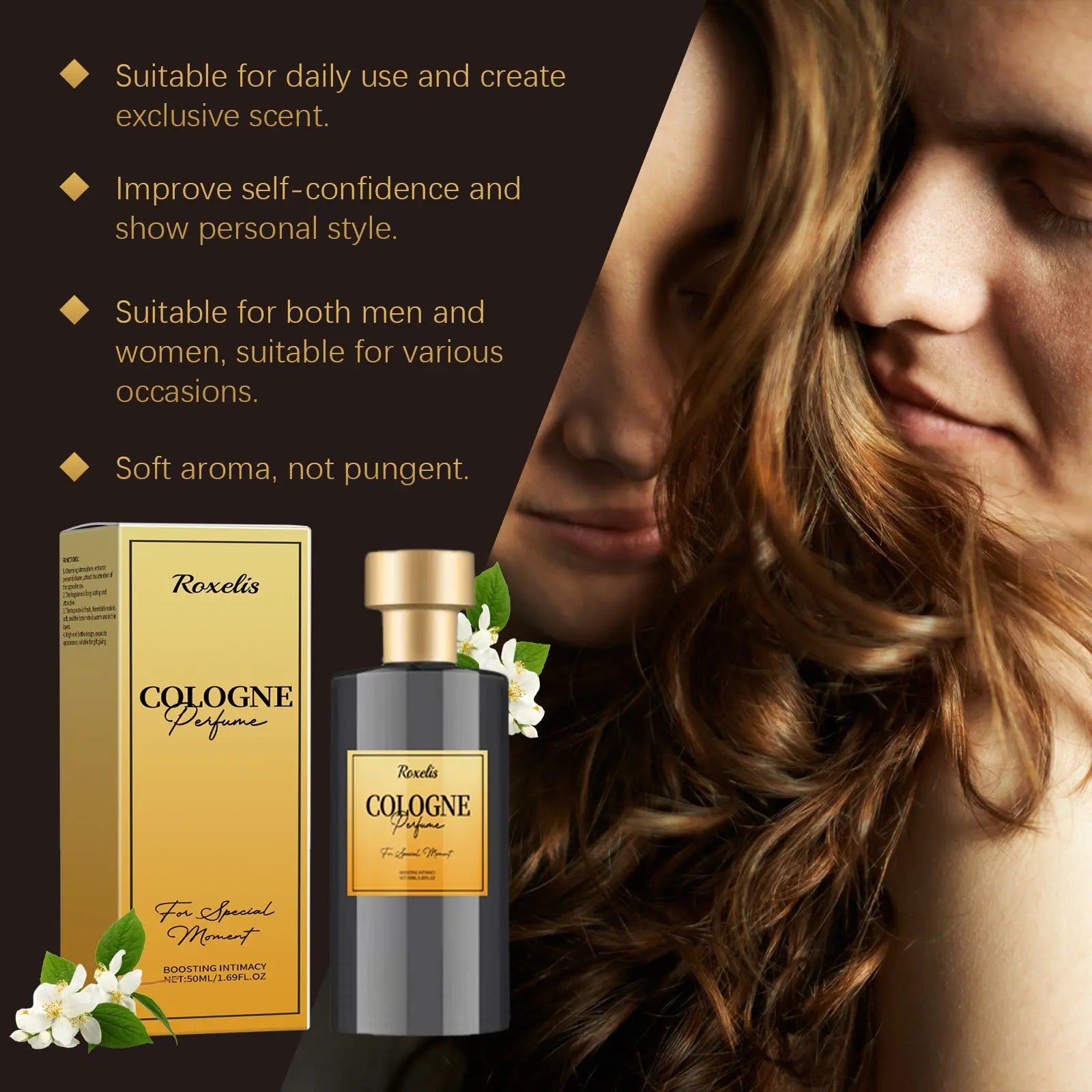 Perfumed Cologne Long-Lasting Fragrance Light And Fresh To Show Personal Charm Portable Cologne eprolo
