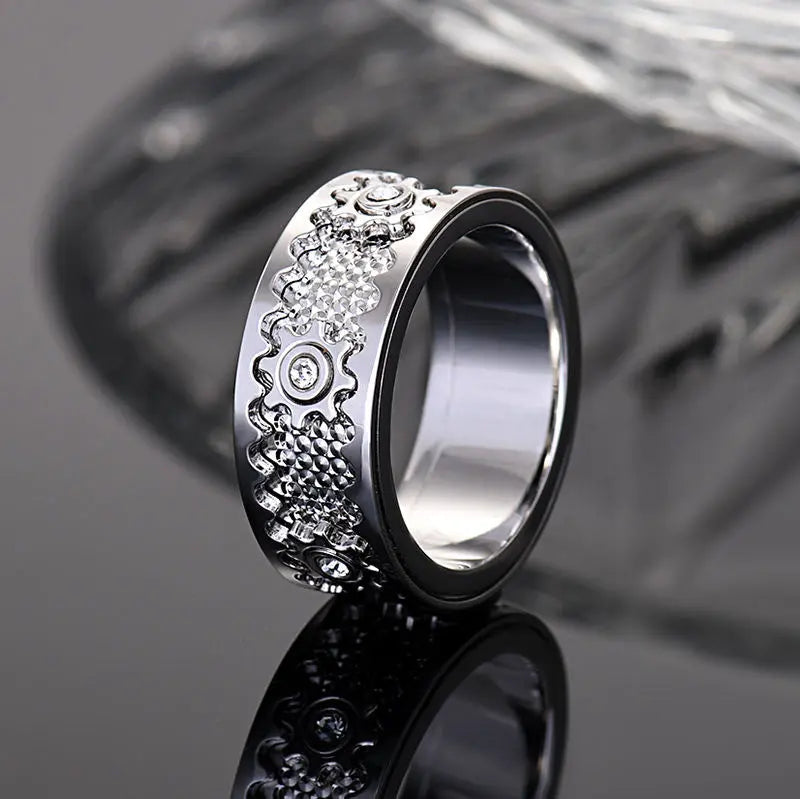Adjustable Stress Relief Lucky Charm Finger Ring , Personality Design, Thumb Ring eprolo