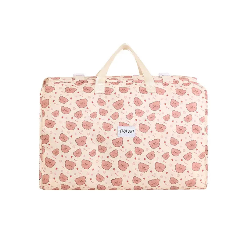 Portable Travel Clothes Organizer Bag - Large Storage with Separate Compartments for Shirts, Pants, Underwear & Socks eprolo
