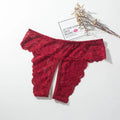 Women's sexy underwear with open crotch lace eprolo