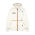 Floral Embroidery Hooded Sweatshirt Unisex Loose Casual Outerwear eprolo