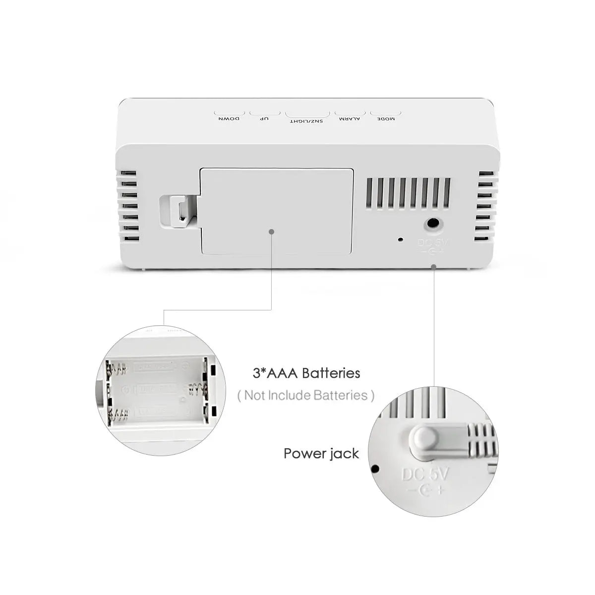 Children's Alarm Clock Led Electronic Clock Multi-Function Digital Electronic Clock Alarm Clock Student Special Desktop Clock eprolo