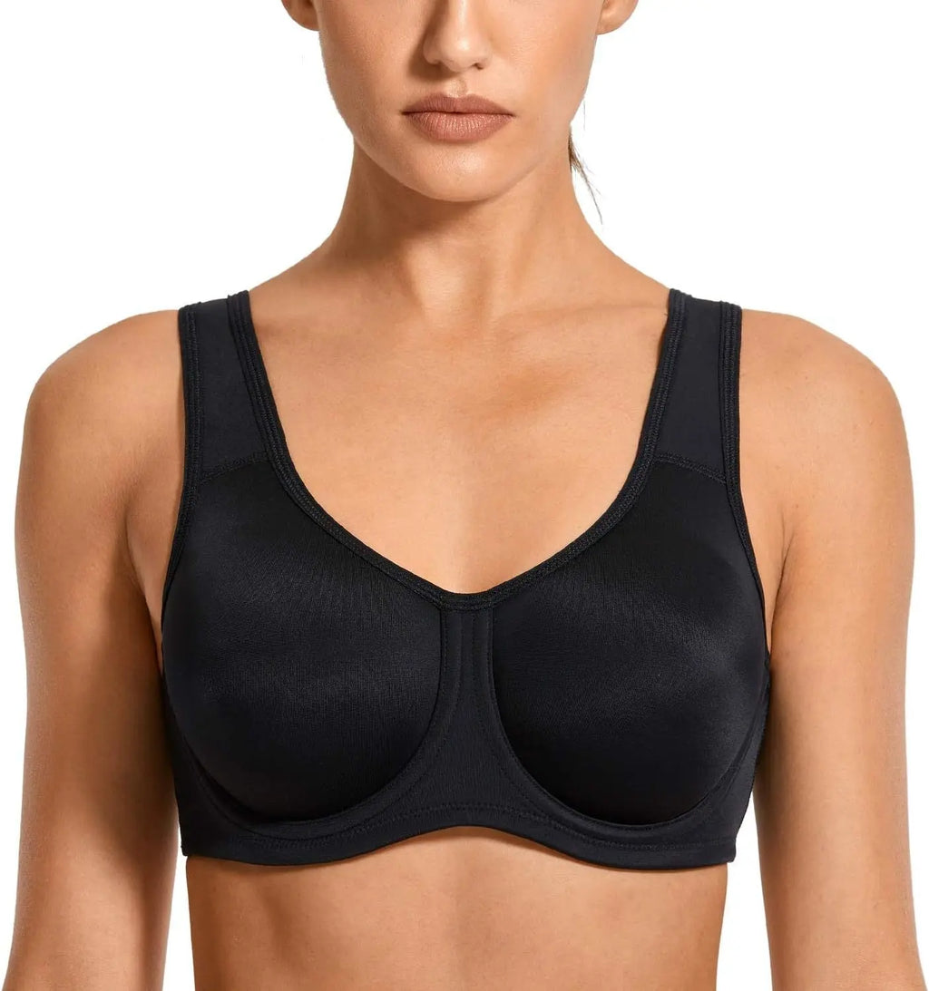 Women's Max Control Underwire Sports Bra High Impact eprolo
