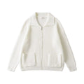 Loose collar zipper sweater eprolo