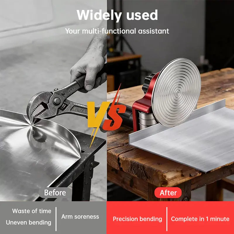 2-Station Metal Sheet Bender, Roofing Metal Tool, Bending & Hemming Machine, Sheet Metal Brake eprolo