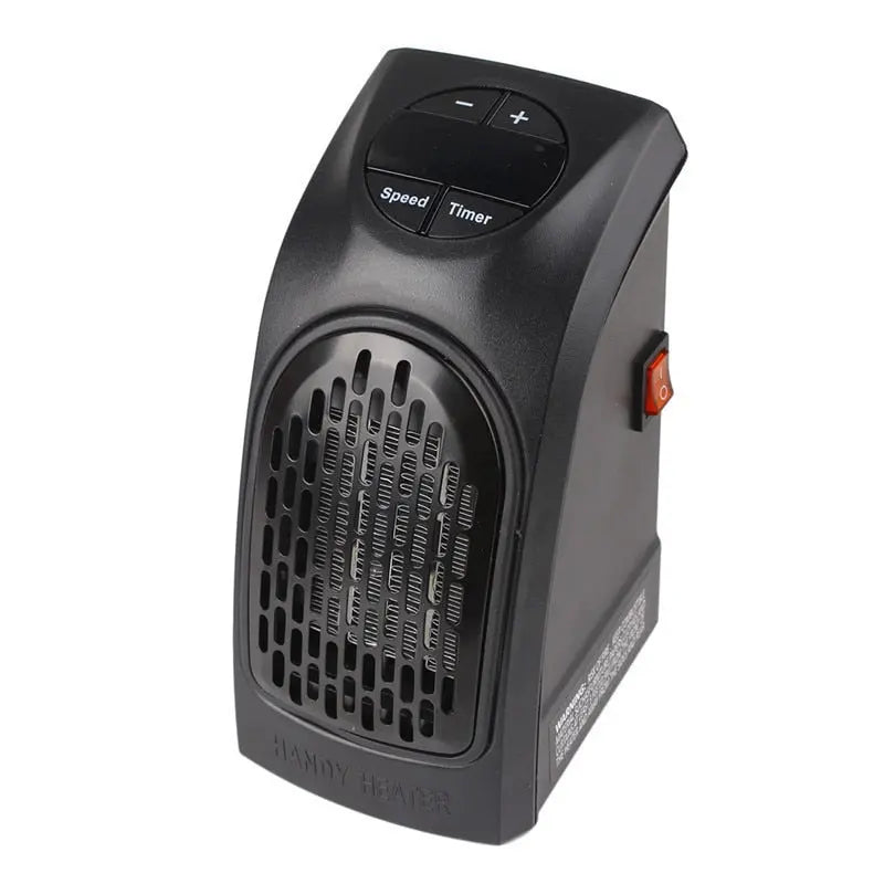 Electric Wall Heater Mini Portable Plug-in Personal Space Warmer for Indoor Heating Camping Any Place Adjustable Thermostat eprolo