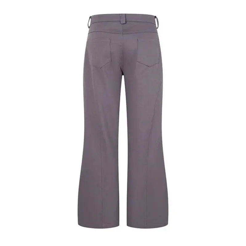 Graffiti Print Flared Casual Pants  Loose Fit Straight Leg Long Pants eprolo