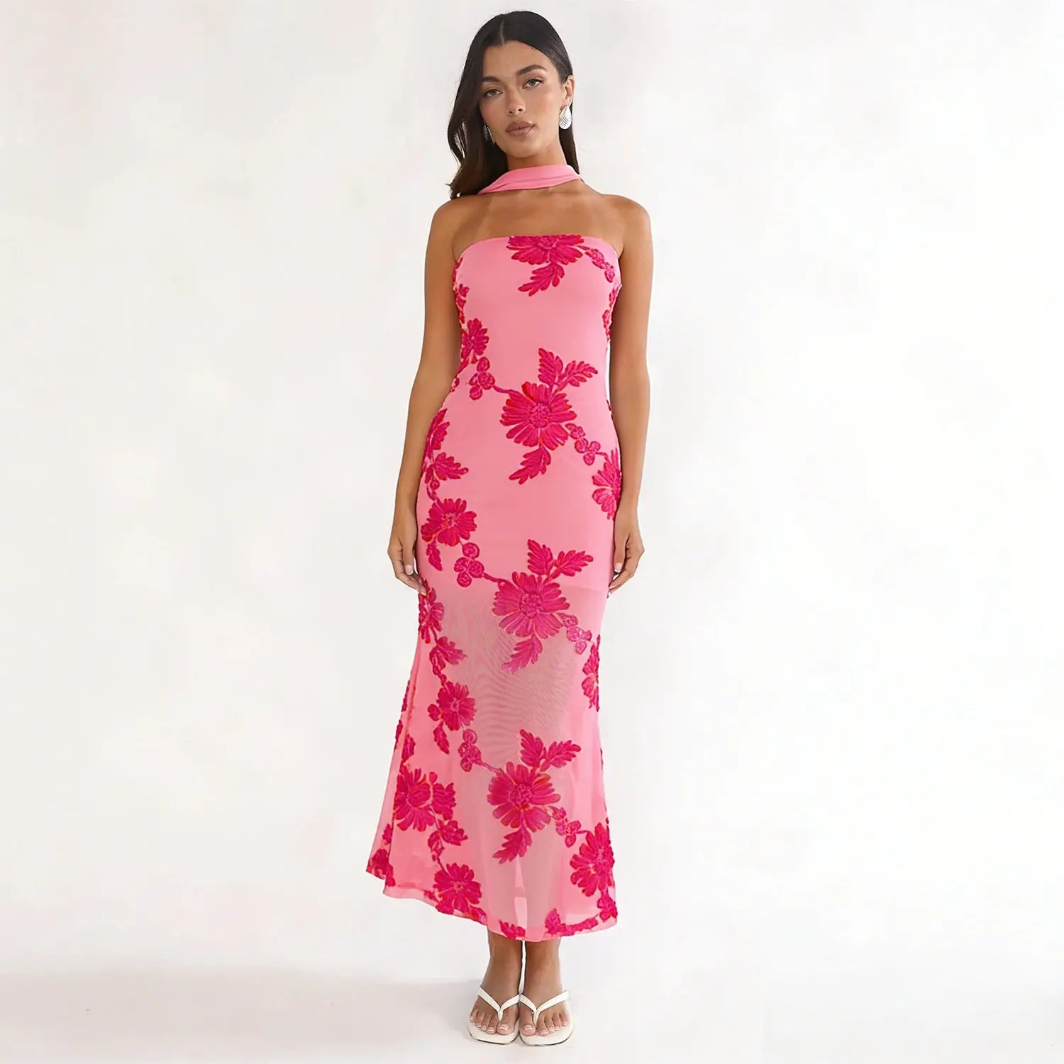 Tailored backless dress eprolo