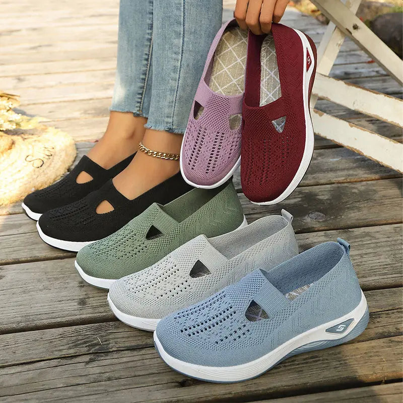 Flat Slip-On Casual Mesh Shoes for Women eprolo