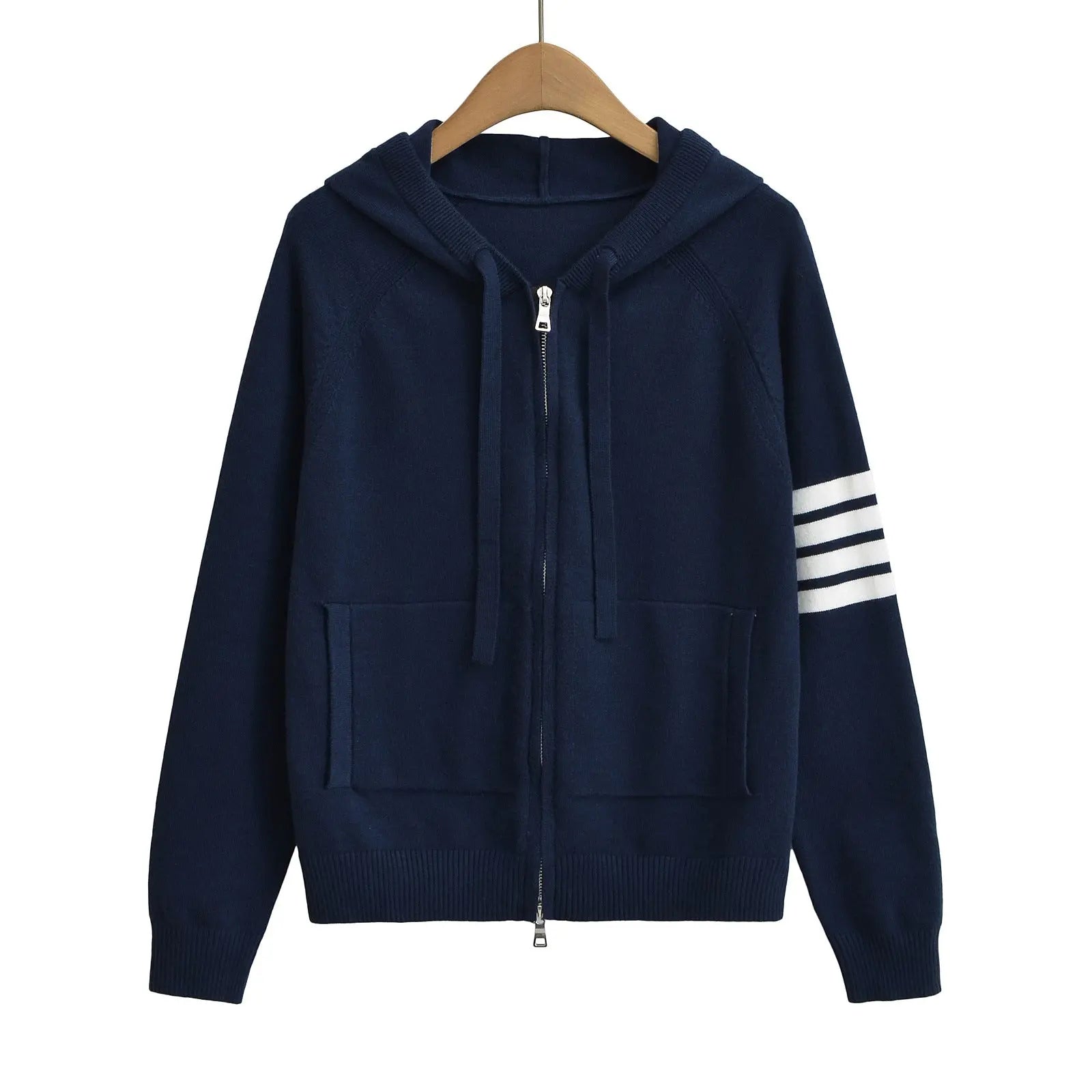Hooded zipper sweater eprolo
