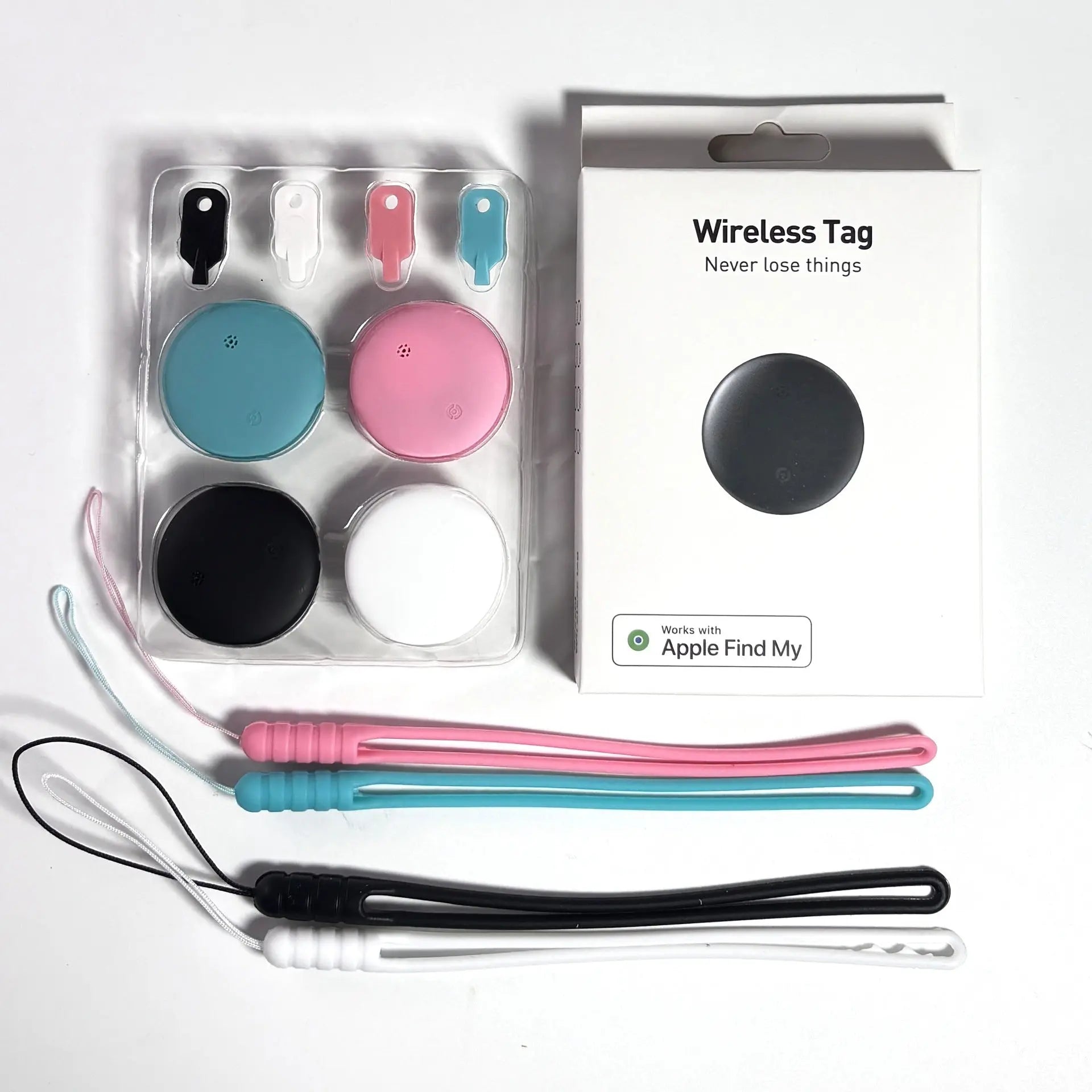 Waterproof Anti-Lost Tracker Compatible with Find My for Pet Locator, Alternative to Airtag eprolo