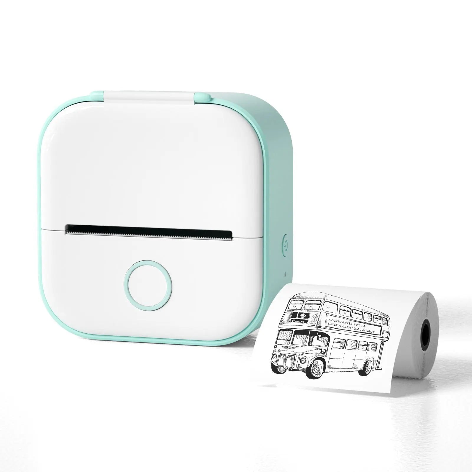 Phomemo Portable Mini Thermal Printer T02 Mini Pocket Label Printer DIY Self-adhesive Sticker Label Machine Various Label Paper eprolo